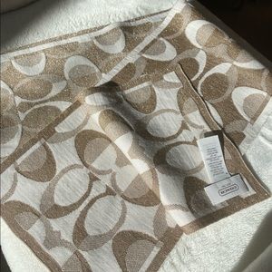 NWOT Coach Scarf (muffler)